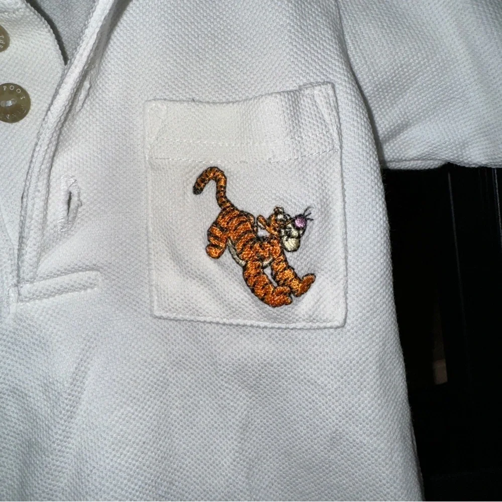 Vintage Disney 1990s tigger winnie the pooh embroidered short sleeve onesie baby